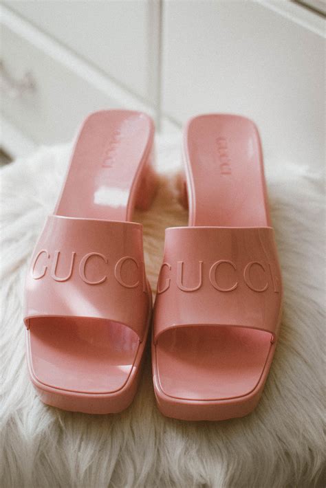 rubber slide sandal gucci replica|gucci women's rubber slide sandal.